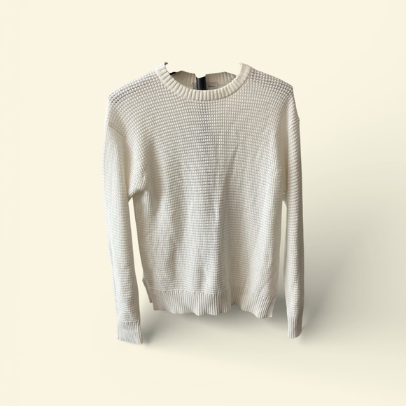 NWOT Michael Stars waffle sweater size small 100% cotton - Picture 4 of 6